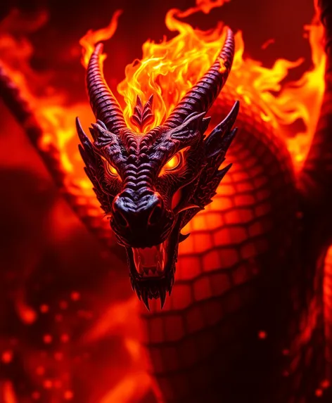 flame fire dragon