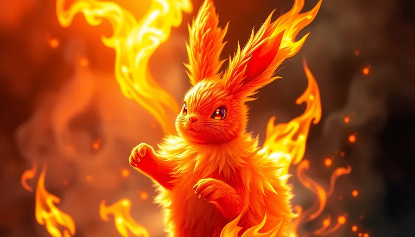 fire bunny pokemon