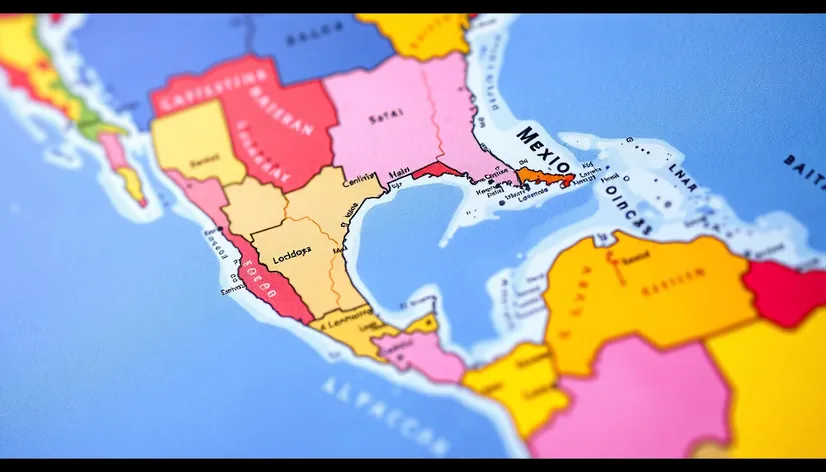 mexico on a north