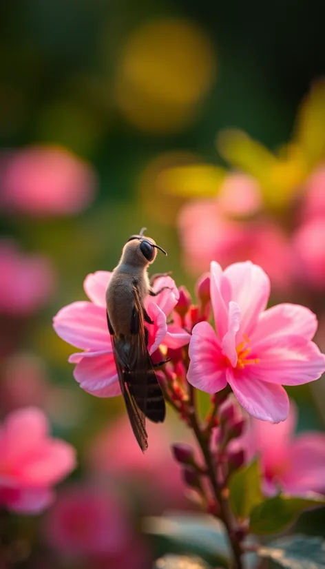 rosa mygale grauvogel