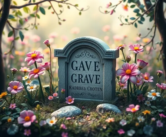 cute grave