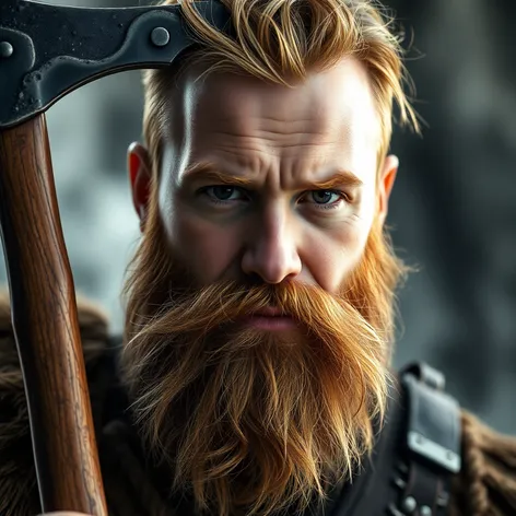 axe and beard