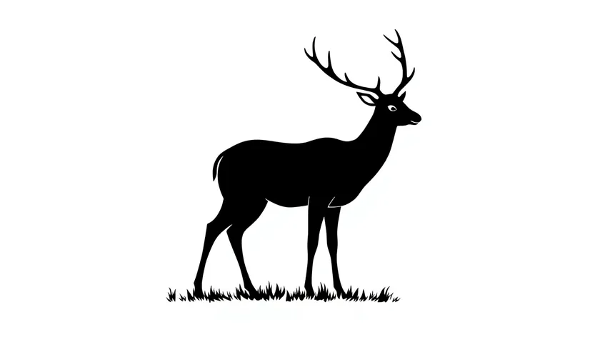 cool easy black deer