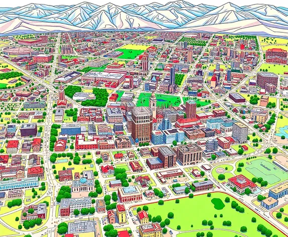 boise idaho map