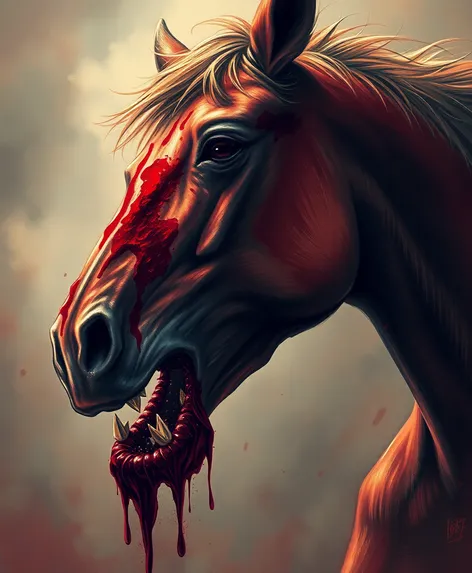 horse bite