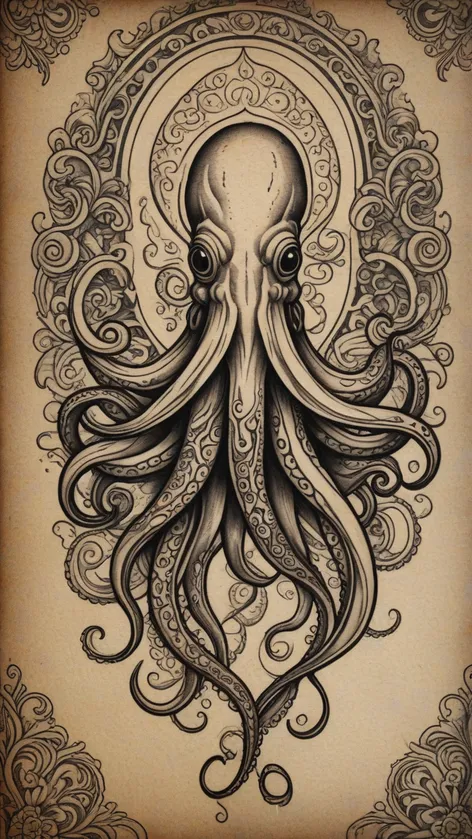 squid tattoo