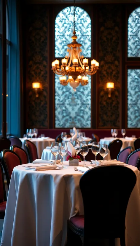 white cloth tablecloths