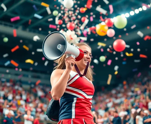 cheerleader megaphone