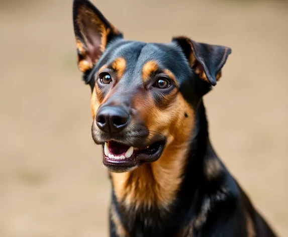 doberman pinscher german shepherd