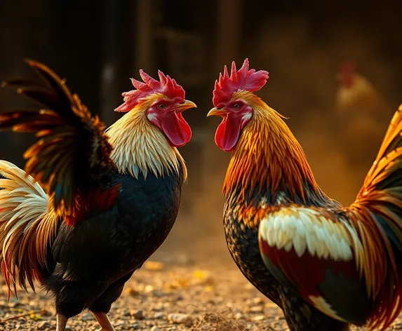 gallos de pelea