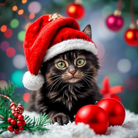 christmas cat