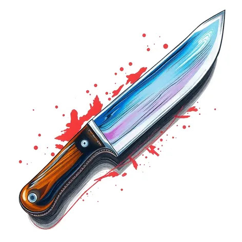 knife drawing