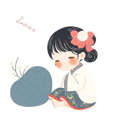 cute korean drawing