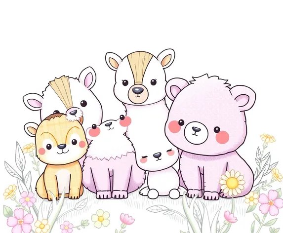 cute animals coloring pages