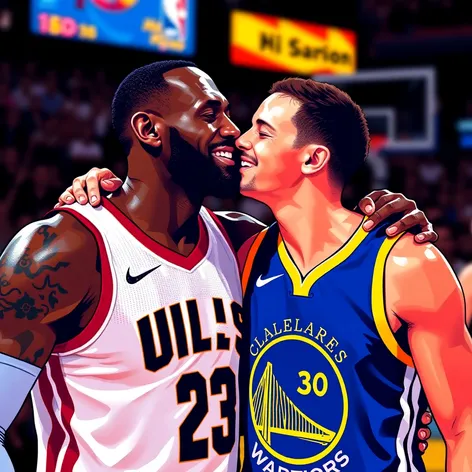 lebron james and steph