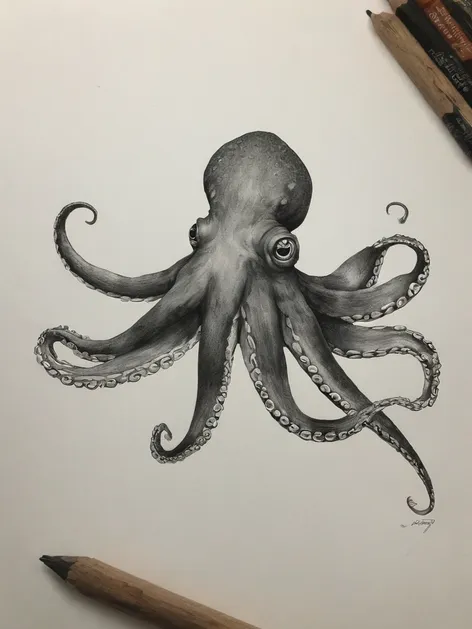 squid drawing