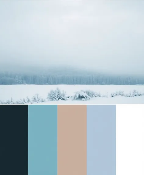 winter colors palette