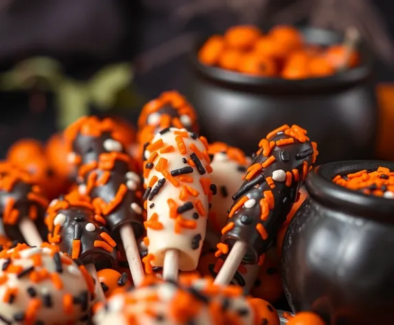 halloween sprinkles orange and