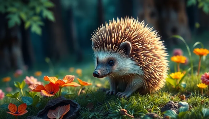 cute hedgehog