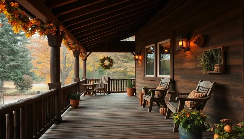 wooden porch