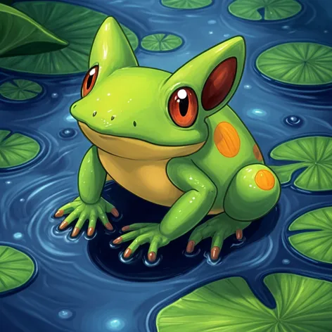 Grenouille pokemon