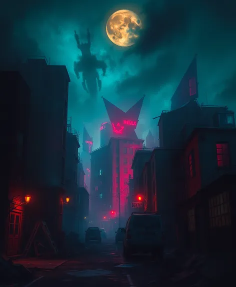 evil background