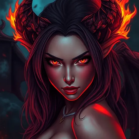 hot female demon