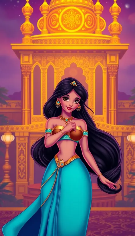 disney jasmine fan art