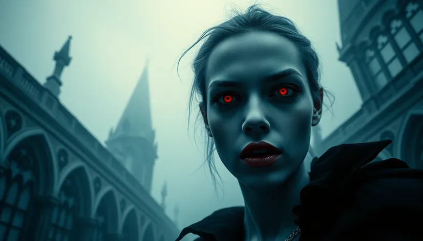 red eyes vampire