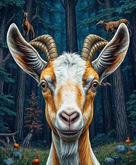 goat face