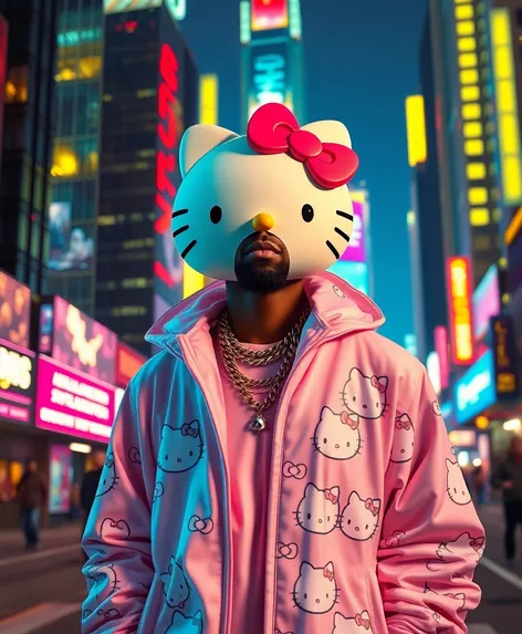 kanye west hello kitty