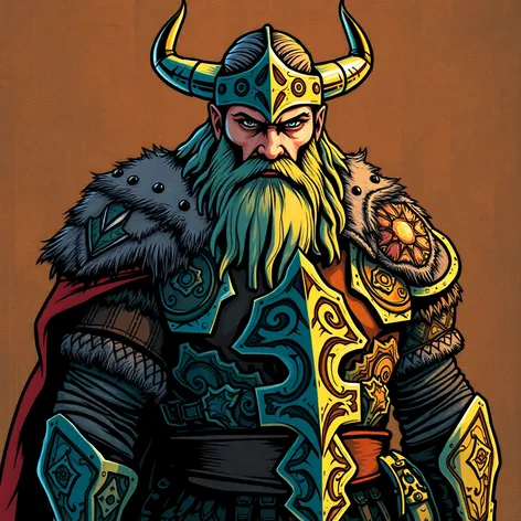 viking character art