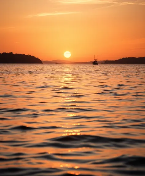 boat on water