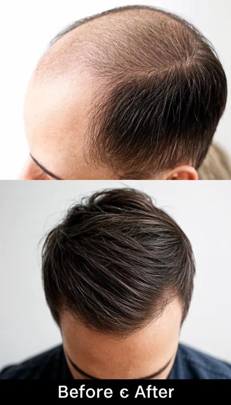 hair transplant before and