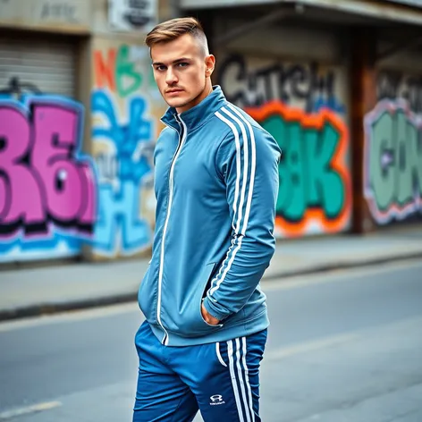 russian in tracksuit