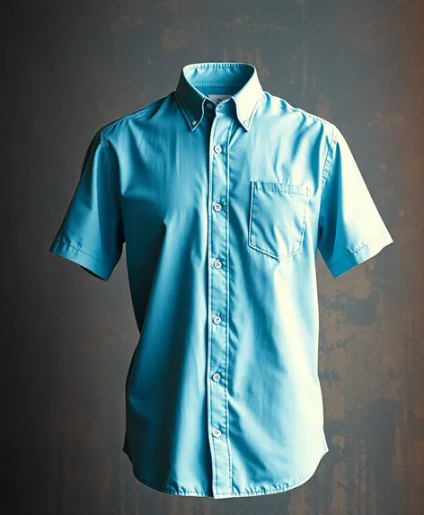 powder blue shirt