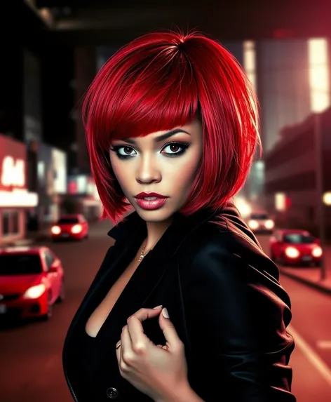 rihanna bob haircut