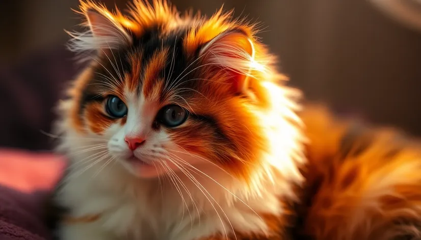 calico persian cat