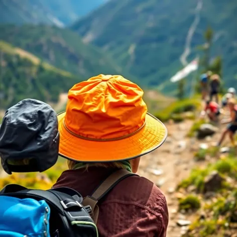 hiking hats