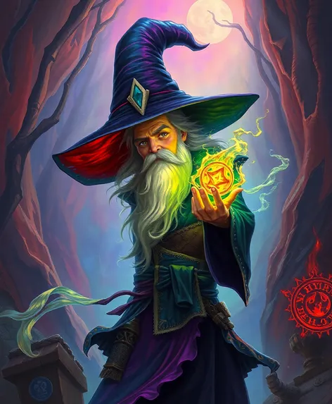 cool wizard art