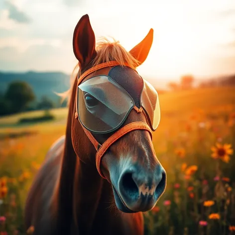 horse fly mask