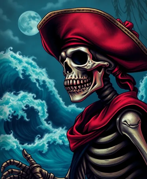 skeleton pirate