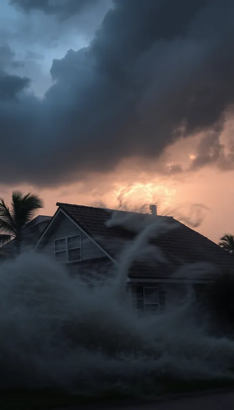 storm blowing off roof