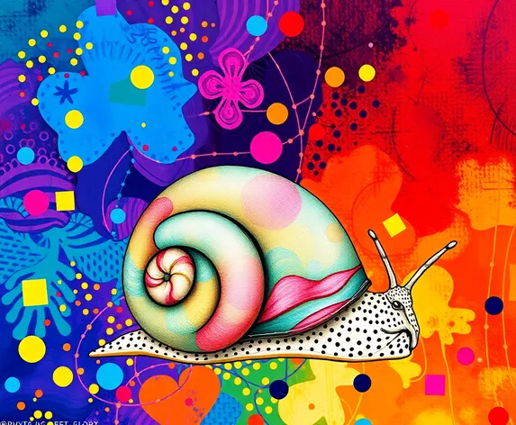 beautiful snail art