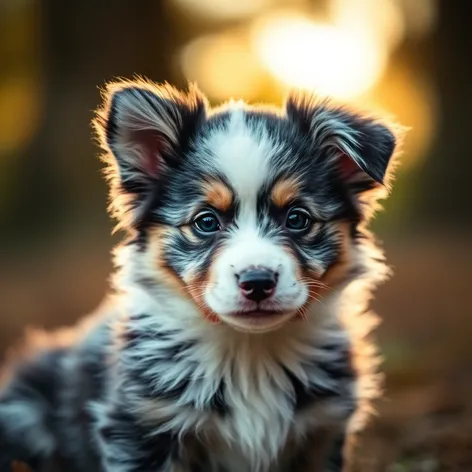 blue merle mini aussie