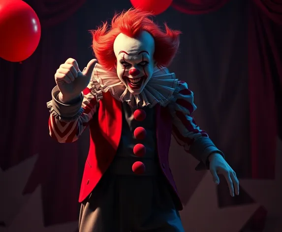 dancing clown pennywise