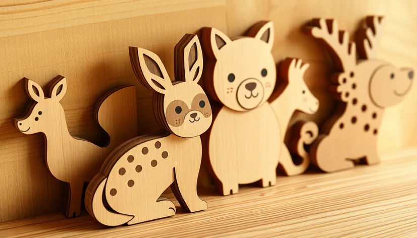 3d wooden animal patterns