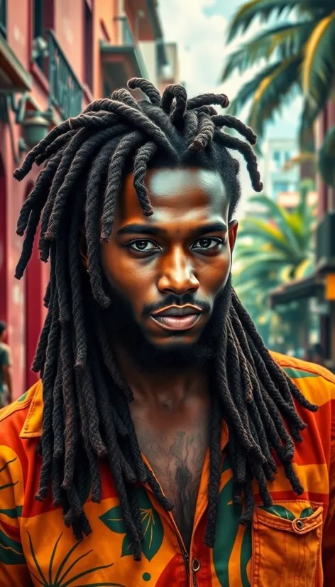 man with dreadlocks