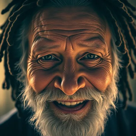 old man dreadlocks