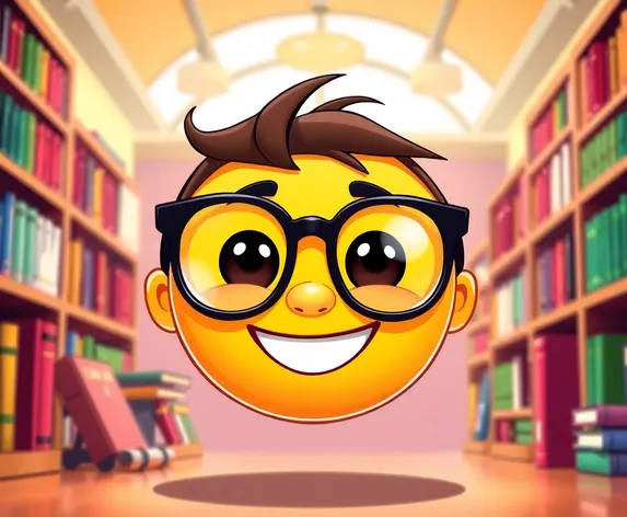 emoji with glasses